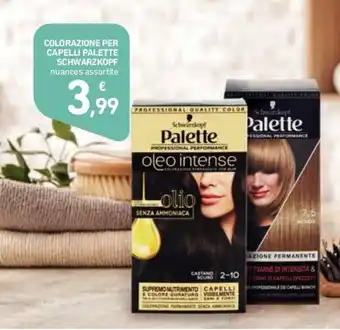Conad Schwarzkopf Palette Colorazione Per Capelli Nuances Assortite offerta