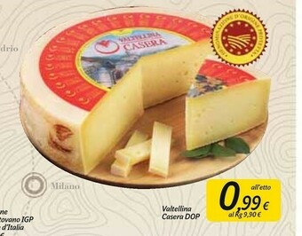 Carrefour Market Valtellina Formaggio offerta