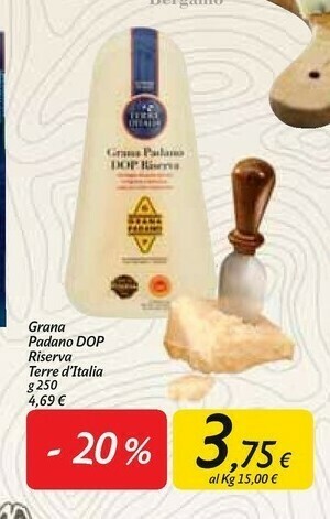 Carrefour Market Grana Padano Formaggio offerta