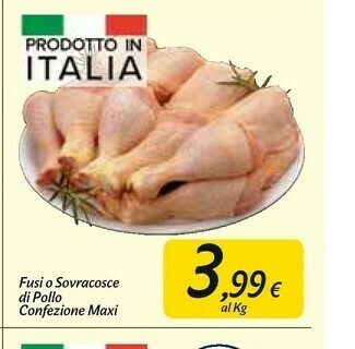 Carrefour Market Cosce di pollo offerta
