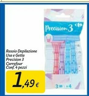 Carrefour Market Rasoio offerta