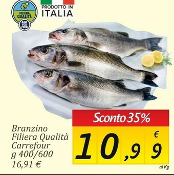 Carrefour Market Branzino offerta