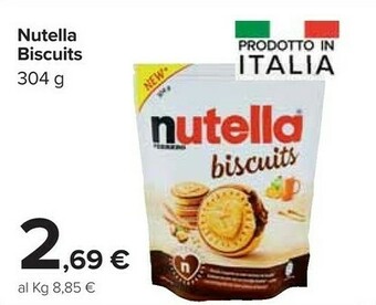 Carrefour Market Ferrero - Nutella Biscuits 304 G(ml) offerta
