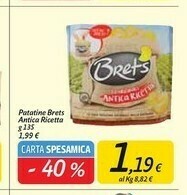 Carrefour Market Brets Patatine offerta