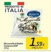 Carrefour Market Mozzarella di bufala offerta