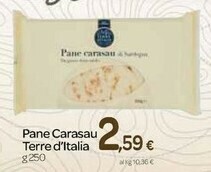 Carrefour Terre d'Italia Pane Carasau offerta