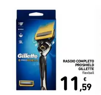 Conad Gillette Rasio Completo Proshield Flexball offerta
