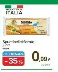 Carrefour Morato pane & idee Spuntinelle Classiche offerta