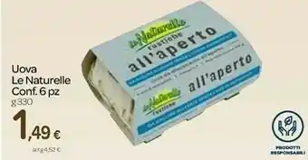 Carrefour Le Naturelle Le Naturelle - Uova offerta