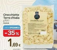 Carrefour Terre d'Italia Orecchiette Di Puglia offerta