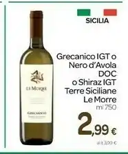 Carrefour Tenute Sirignano - Nero d'Avola Terre Siciliane IGT Biologico 750 g(ml) offerta