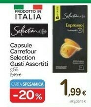Carrefour Carrefour Capsule Selection offerta