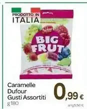 Carrefour Dufour Dufour - Caramelle Big Fruit Gelee 180 g(ml) offerta