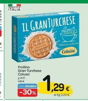 Carrefour Colussi Biscotti offerta