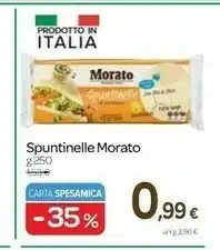 Carrefour Morato Morato - Spuntinelle 4+4 250 g(ml) offerta