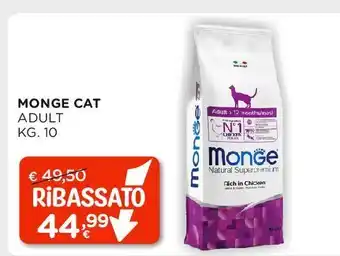 Arcaplanet Cibo per gatti monge offerta