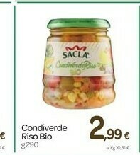 Carrefour Saclà Saclà - CondiverdeRiso per Insalate di Riso 290 g(ml) offerta