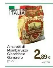 Amaretti di mombaruzzo Amaretti di mombaruzzo  Giacobbe E Gamalero