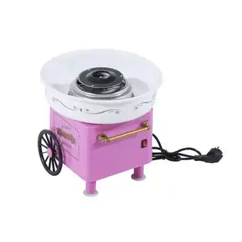 Macchina per zucchero filato in plastica, rosa