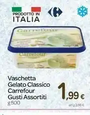 Carrefour Express Carrefour Vaschetta Gelato Classico offerta