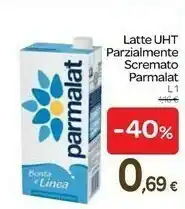 Carrefour Express Parmalat Parmalat Latte Uht Parzialmente Scremato offerta
