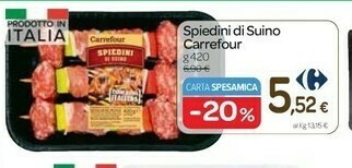 Carrefour Express Carrefour Spiedini Di Suino offerta