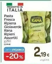 Carrefour Express Rana Giovanni - Gioiaverde Funghi 250 G(ml) offerta