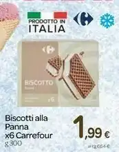 Carrefour Express Carrefour - Biscotti Panna 300 g(ml) offerta
