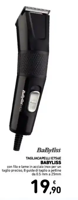 BaByLiss Tagliacapelli E756E