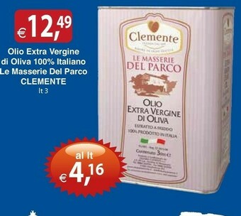 Docks Cash&Carry Clemente Olio extravergine di oliva offerta