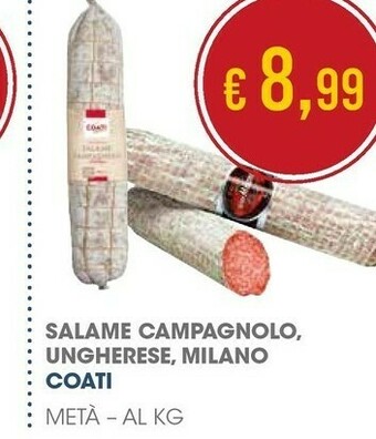 Docks Cash&Carry Campagnolo Salame offerta