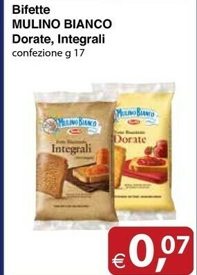 Docks Cash&Carry Mulino Bianco Fette biscottate offerta