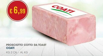 Docks Cash&Carry Coati Prosciutto cotto offerta