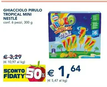Esselunga Nestle Ghiacciolo Pirulo Tropical Mini offerta