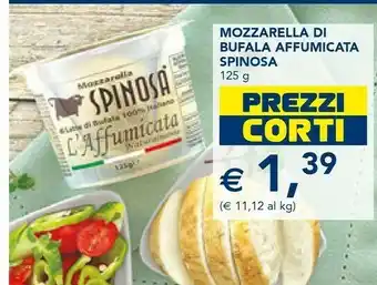 Esselunga Spinosa Mozzarella Di Bufala Affumicata 125 G offerta