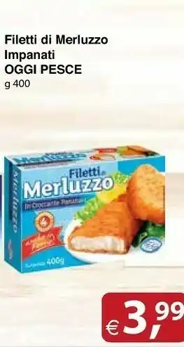 Docks Cash&Carry Oggi pesce Filetti di merluzzo offerta
