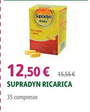 Lloyds Farmacia Supradyn Ricarica 35 Compresse offerta