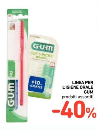 Conad GUM Linea Per L'IGIENE Orale Prodotti Assortiti offerta
