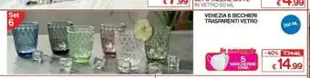 Satur Venezia Bicchieri offerta