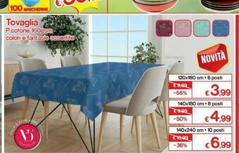 Satur Tovaglie offerta
