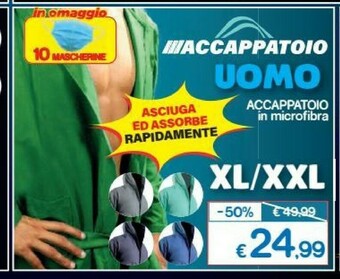 Satur Accappatoio offerta