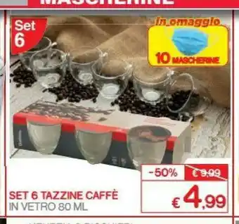 Satur Venezia Tazze offerta