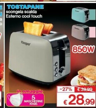 Satur Kooper Tostapane offerta
