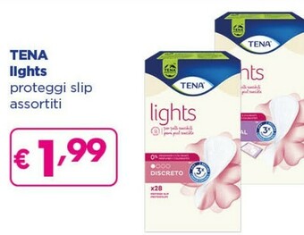 Acqua & Sapone Tena Lights Proteggi Slip offerta