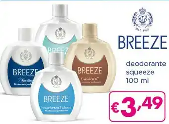 Acqua & Sapone Breeze Deodorante Squeeze offerta