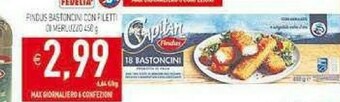 Supermercati Agorà Findus Bastoncini offerta