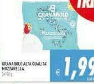 Supermercati Agorà Granarolo Mozzarella offerta