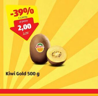 ALDI Kiwi gold 500 g offerta