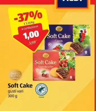ALDI Soft cake finest bakery 300 g offerta
