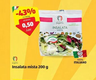 ALDI I colori del sapore insalata mista 200 g offerta